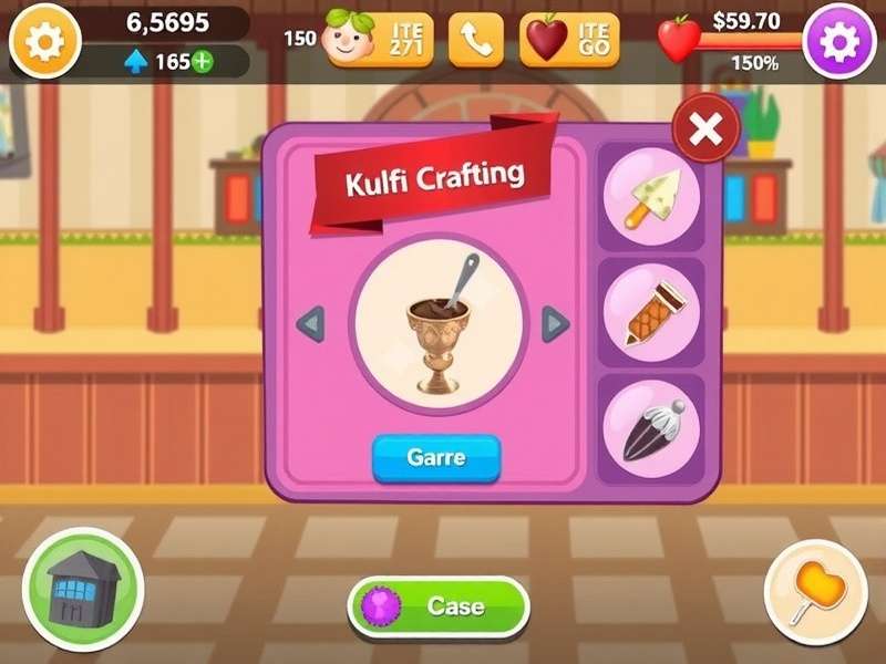 Kulfi Crafting Interface